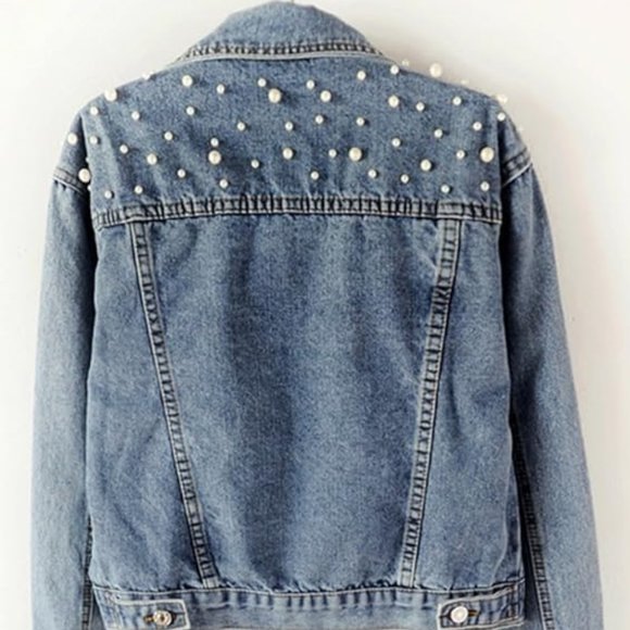 Pearl Denim Jacket - Picture 2 of 4